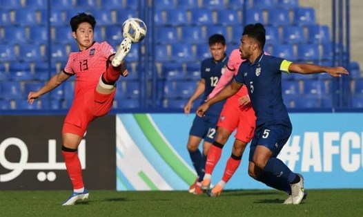 Tuyển Hàn Quốc gặp Thái Lan tại vòng loại thứ 2 World Cup 2026. Ảnh: FAT