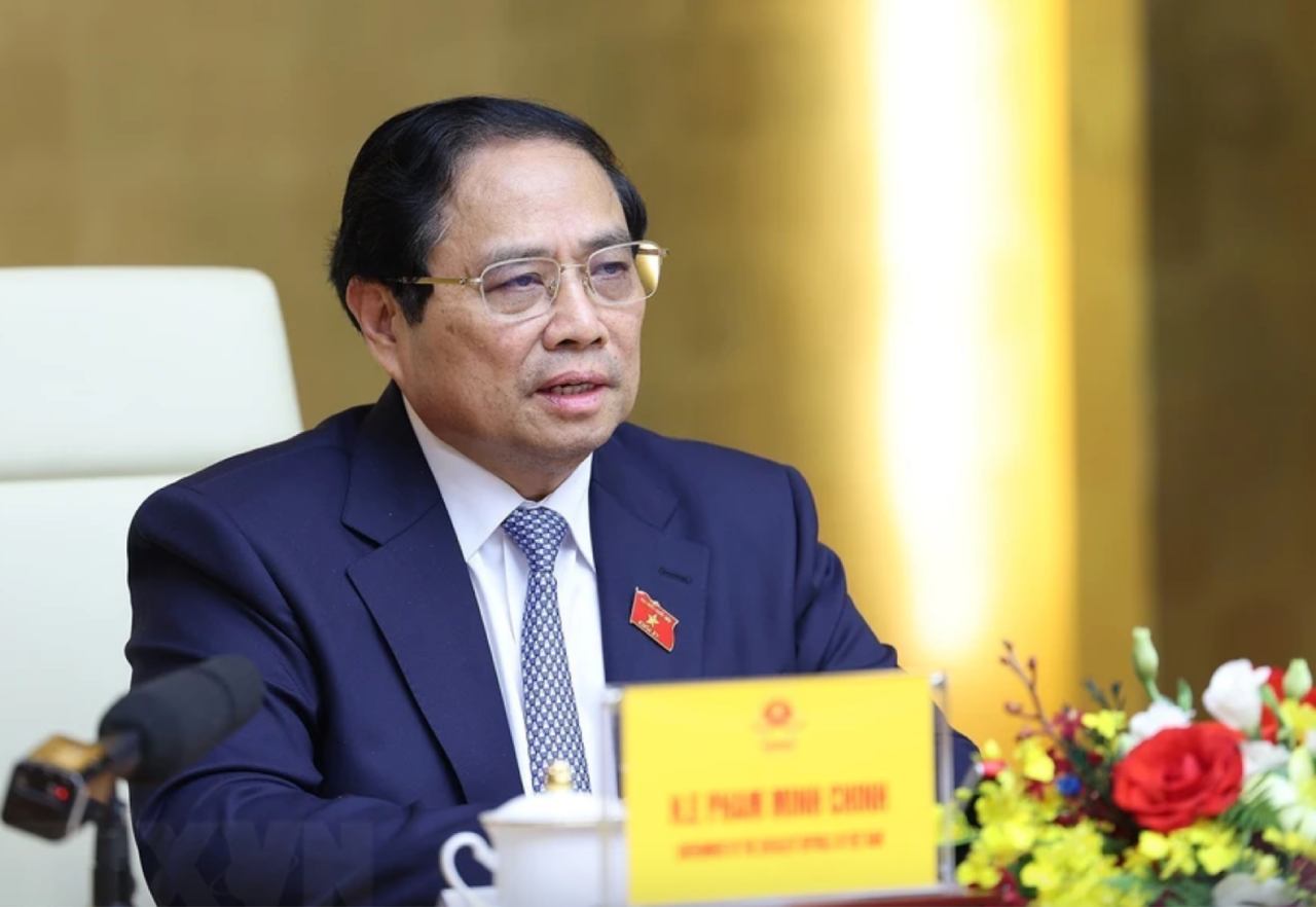 Thủ tướng Chính phủ Phạm Minh Chính . Ảnh: Dương Giang/TTXVN