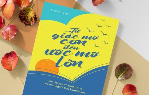 "Từ giấc mơ con đến ước mơ lớn" là cuốn sách được NXB Phụ nữ Việt Nam cho ra mắt. Ảnh: NXB Phụ nữ Việt Nam