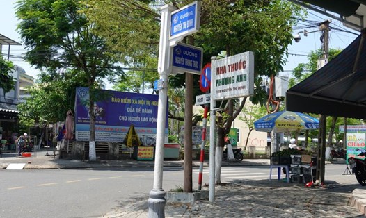Một quận ở Đà Nẵng được đầu tư 78 tỉ đồng để nâng cấp đường, cải tạo vỉa hè. Ảnh: Trần Thi