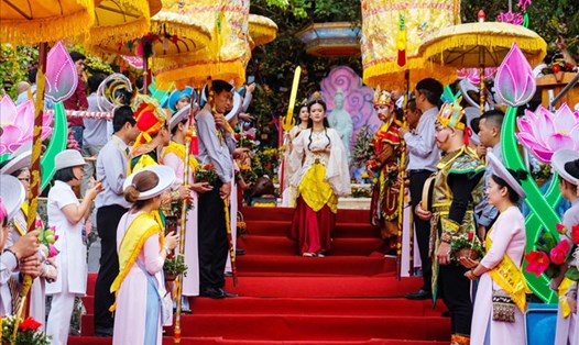 Đà Nẵng vẫn chủ trương tổ chức lễ hội Quán Thế Âm với tiêu chí văn minh, an toàn. Ảnh: Hoàng Vinh