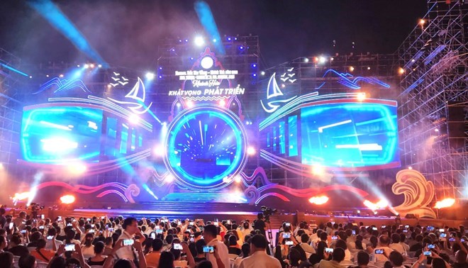 Hình ảnh tại ngày hội Festival biển Nha Trang - Khánh Hoà lần thứ 10. Ảnh: Phương Linh