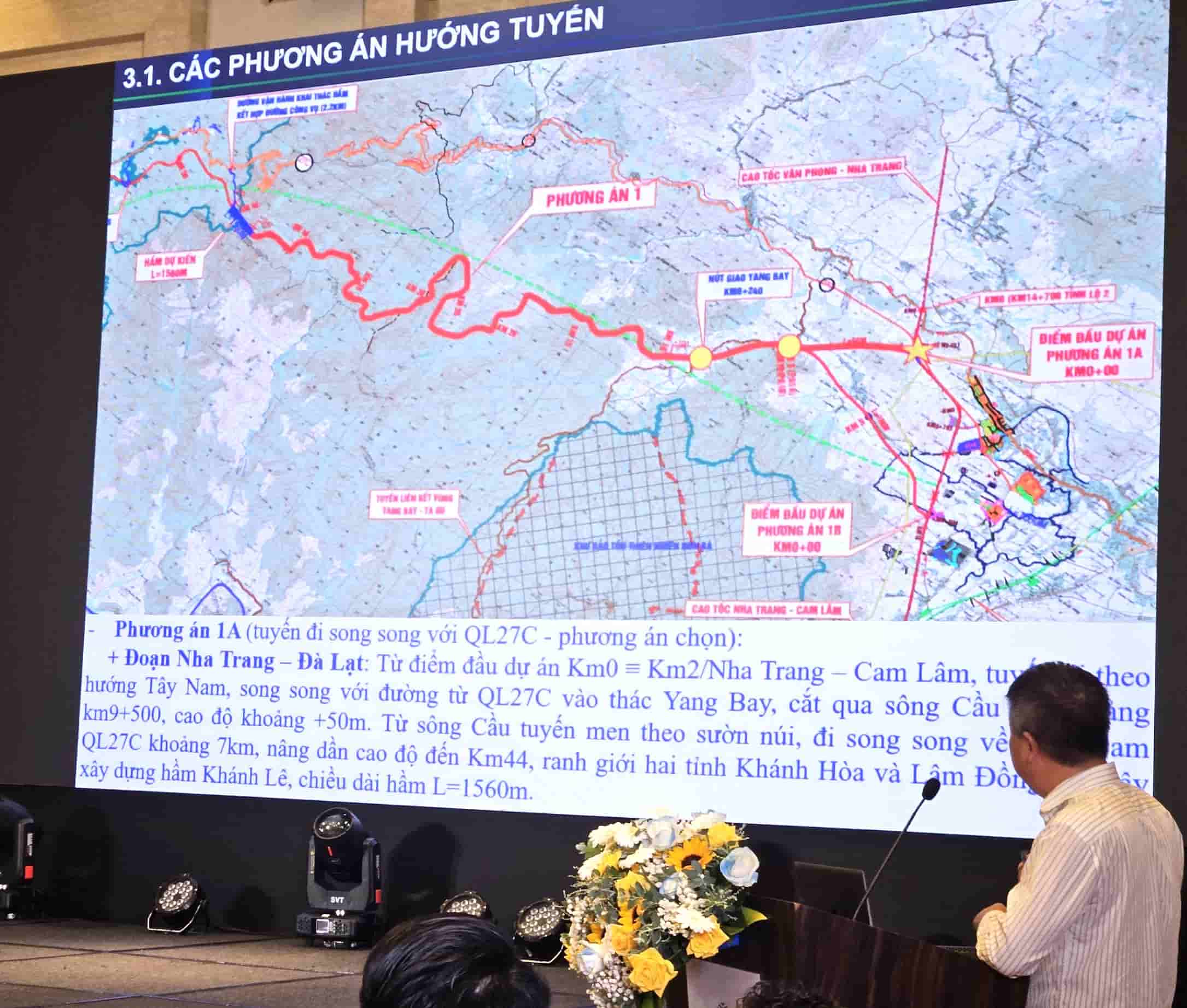 Theo đề xuất của Tập đoàn Sơn Hải về dự án cao tốc Nha Trang - Đà Lạt, trong giai đoạn đầu, đường có tổng chiều dài khoảng 81,5km. Ảnh: Hữu Long