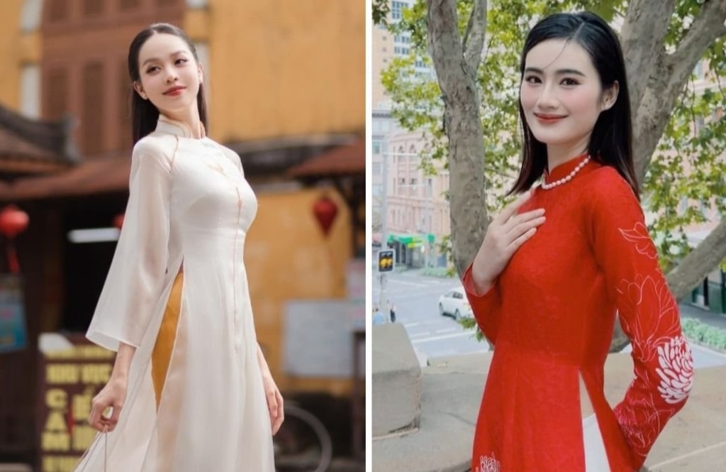 Hoa hậu Ý Nhi, Thanh Thủy gây chú ý trên trang chủ cuộc thi quốc tế. Ảnh: SenVang.