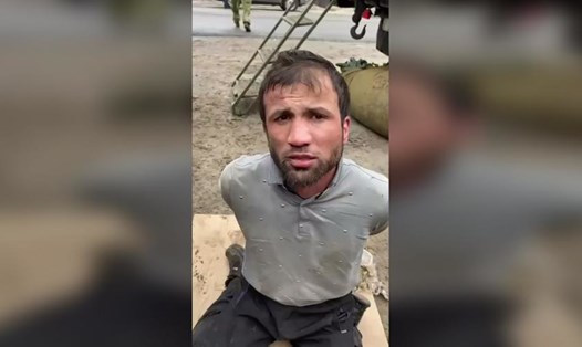 Một nghi phạm trong vụ tấn công khủng bố ở Nga ngày 22.3. Ảnh chụp màn hình RT
