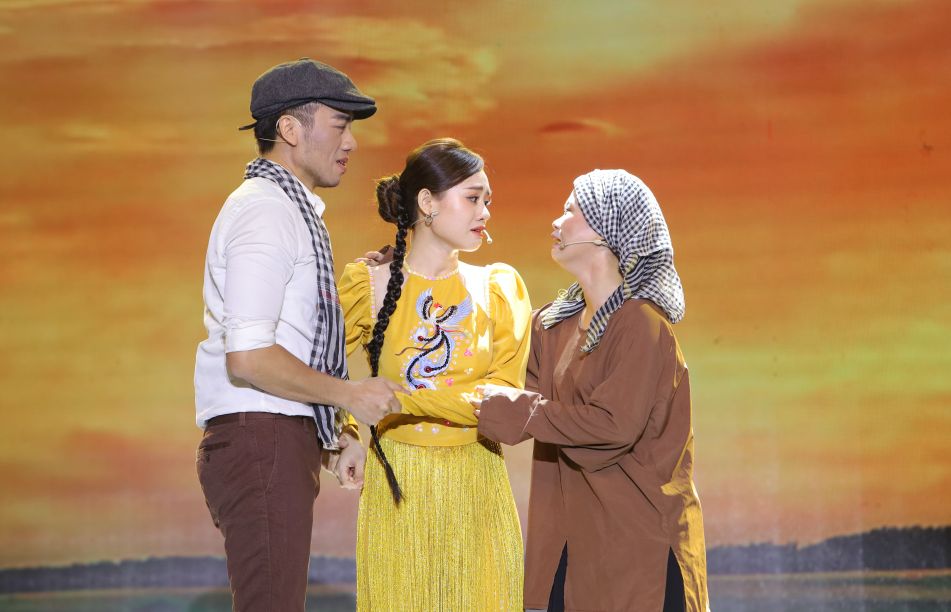 Phần thi của Dương Quốc Hưng, Miha. Ảnh: Khang