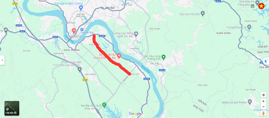Đường kết nối hai Quốc lộ huyết mạch với cao tốc Nội Bài - Lào Cai của Yên Bái. 