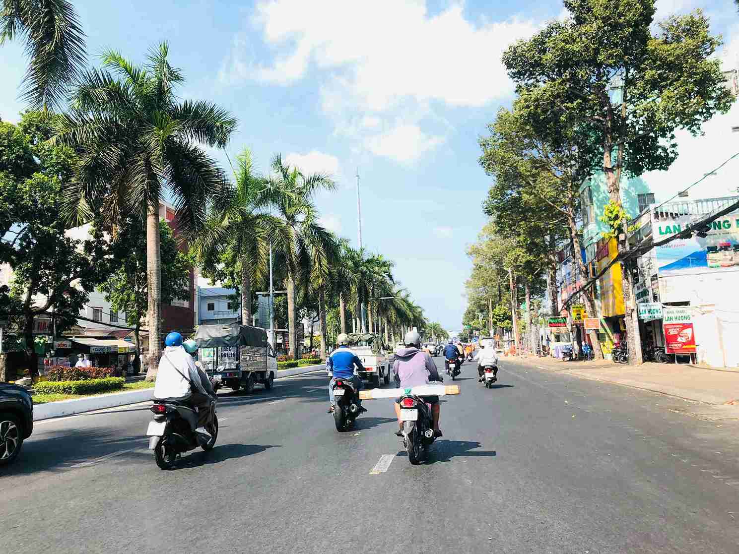 Thời tiết tại TP Cần Thơ được ghi nhận khá nắng nóng. Ảnh: Bích Ngọc