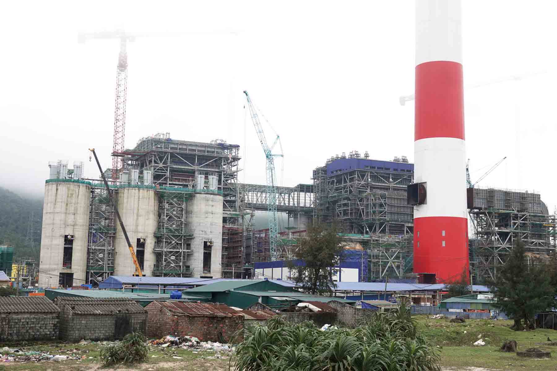 Nhà máy Nhiệt điện Vũng Áng 2 dự kiến đi vào hoạt động từ năm 2025. Ảnh: Trần Tuấn.