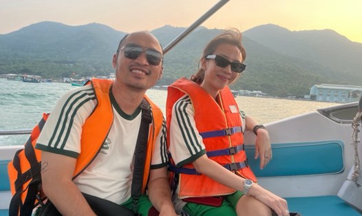 Vợ chồng Thu Trang - Tiến Luật ra mắt Vlog du lịch. Ảnh: Nhân vật cung cấp