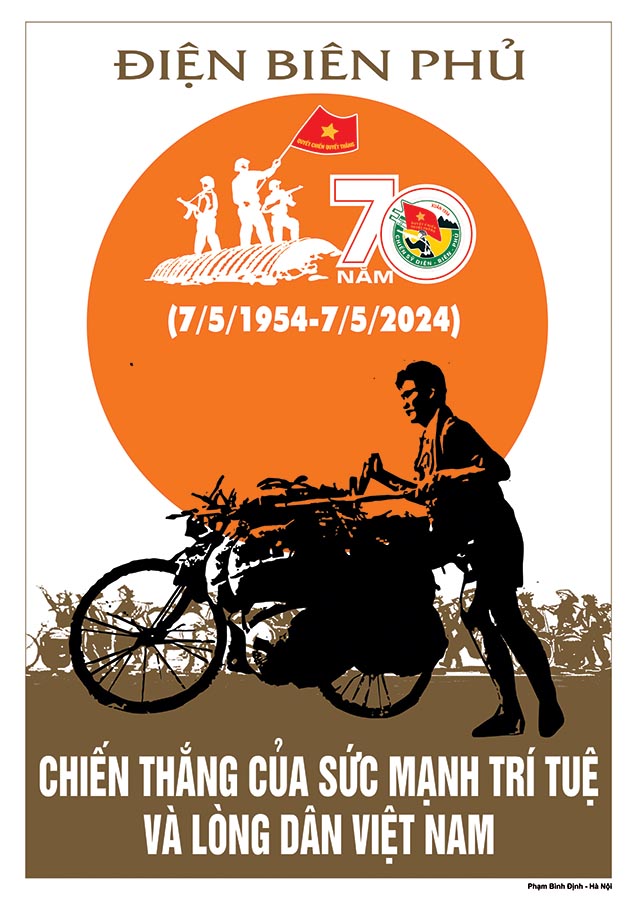Hình ảnh chiếc xe đạp thồ đã trở thành huyền thoại, tượng trưng cho sức mạnh và ý chí chiến đấu của dân tộc Việt Nam.