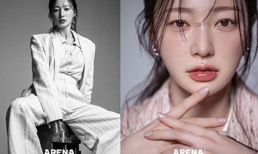Nữ diễn viên Hàn Quốc Song Ha Yoon trên tạp chí Arena. Ảnh: Arena
