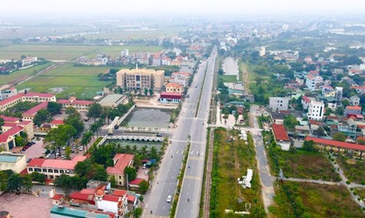 Một góc của huyện Sóc Sơn (Hà Nội). Ảnh minh họa: UBND huyện Sóc Sơn 