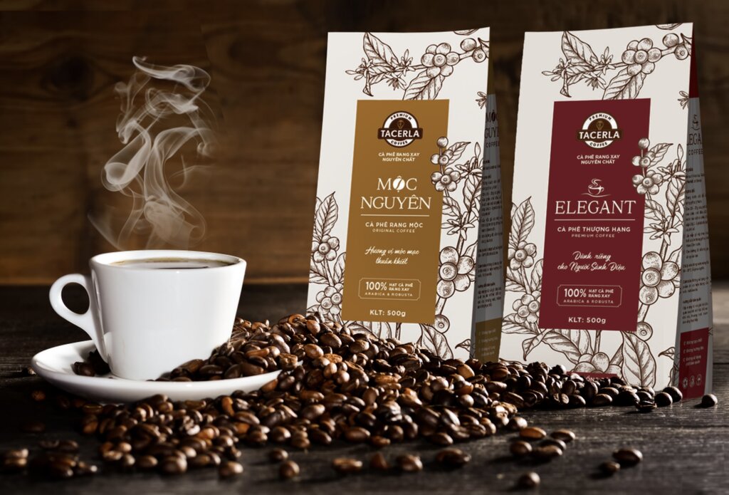 Hai dòng sản phẩm đầu tiên của Tacerla Coffee. Ảnh: Nguồn Tacerla Coffee
