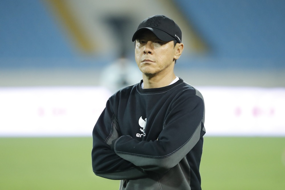 Huấn luyện viên Shin Tae-yong không có được đội hình tốt nhất trong trận đấu sắp tới. Ảnh: Minh Dân