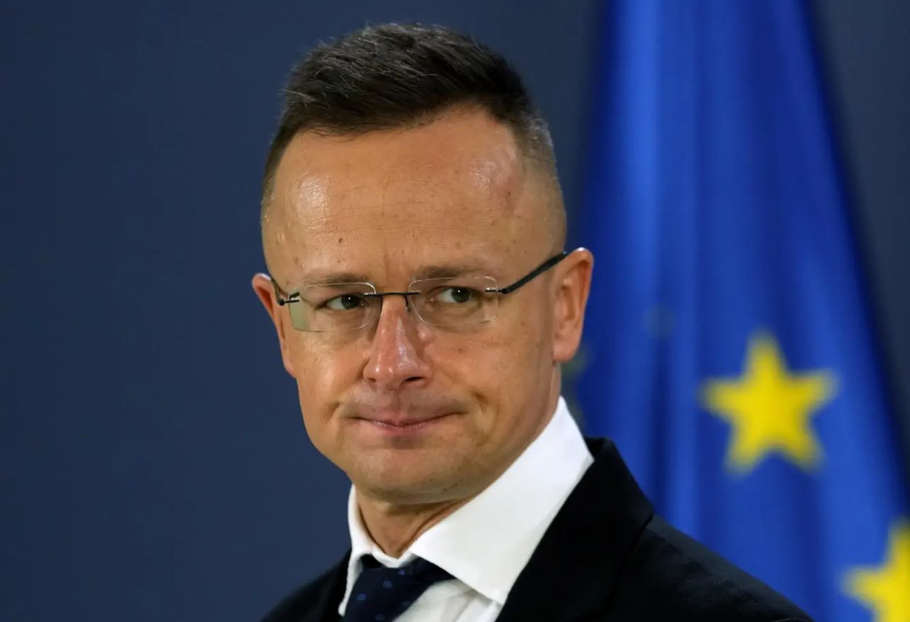Ngoại trưởng Hungary Peter Szijjarto. Ảnh: AP