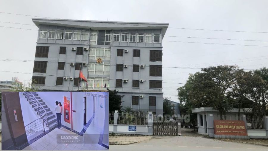 Chi cục thuế huyện Thái Thụy (Cục thuế tỉnh Thái Bình) bộc lộ công tác quản lý thuế khá lỏng lẻo. Ảnh: Trung Du