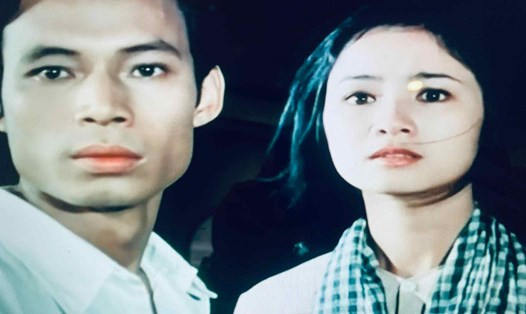 NSND Thu Hà và bạn diễn Tiến Hợi trong phim "Hẹn gặp lại Sài Gòn". Ảnh: Chụp màn hình