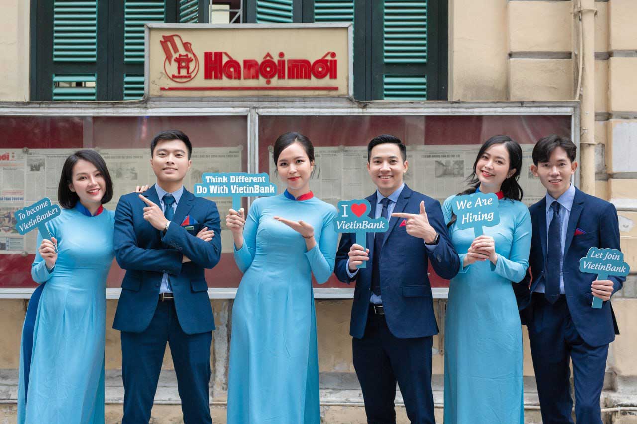 VietinBank tuyển dụng tập trung hơn 500 chỉ tiêu trên toàn quốc đối với nhiều vị trí công việc. Ảnh: VietinBank