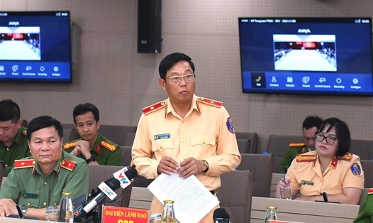 Thiếu tướng Nguyễn Văn Mừng, Phó Cục trưởng Cục CSGT - Bộ Công an. Ảnh: Bocongan.gov.vn