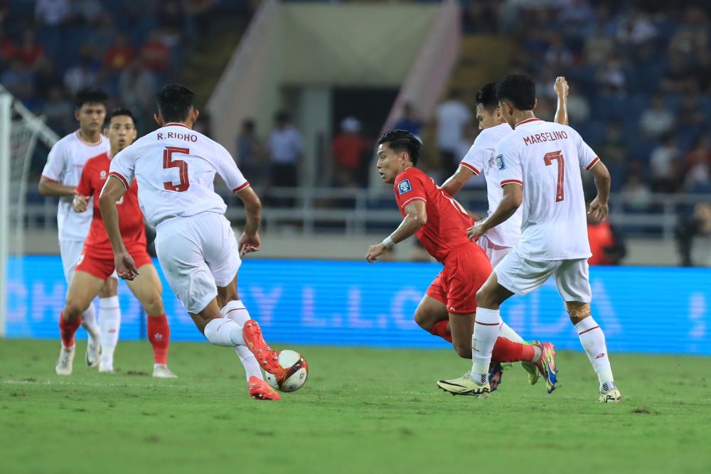 Tối 26.3, đội tuyển Việt Nam (đỏ) tiếp đón tuyển Indonesia trong khuôn khổ lượt về vòng loại thứ 2 World Cup 2026.