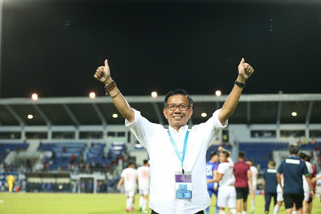 Huấn luyện viên Hoàng Anh Tuấn có thể dẫn dắt U23 Việt Nam dự vòng chung kết U23 châu Á 2024. Ảnh: Thanh Vũ