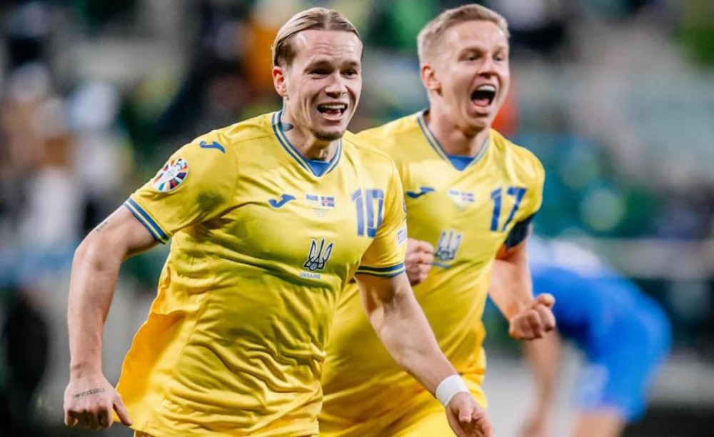 Đội tuyển Ukraine cũng sẽ góp mặt ở cuộc chơi tại EURO 2024. Ảnh: UEFA