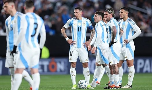 Tuyển Argentina tiếp tục vắng Lionel Messi ở trận đấu với Costa Rica. Ảnh: AFA