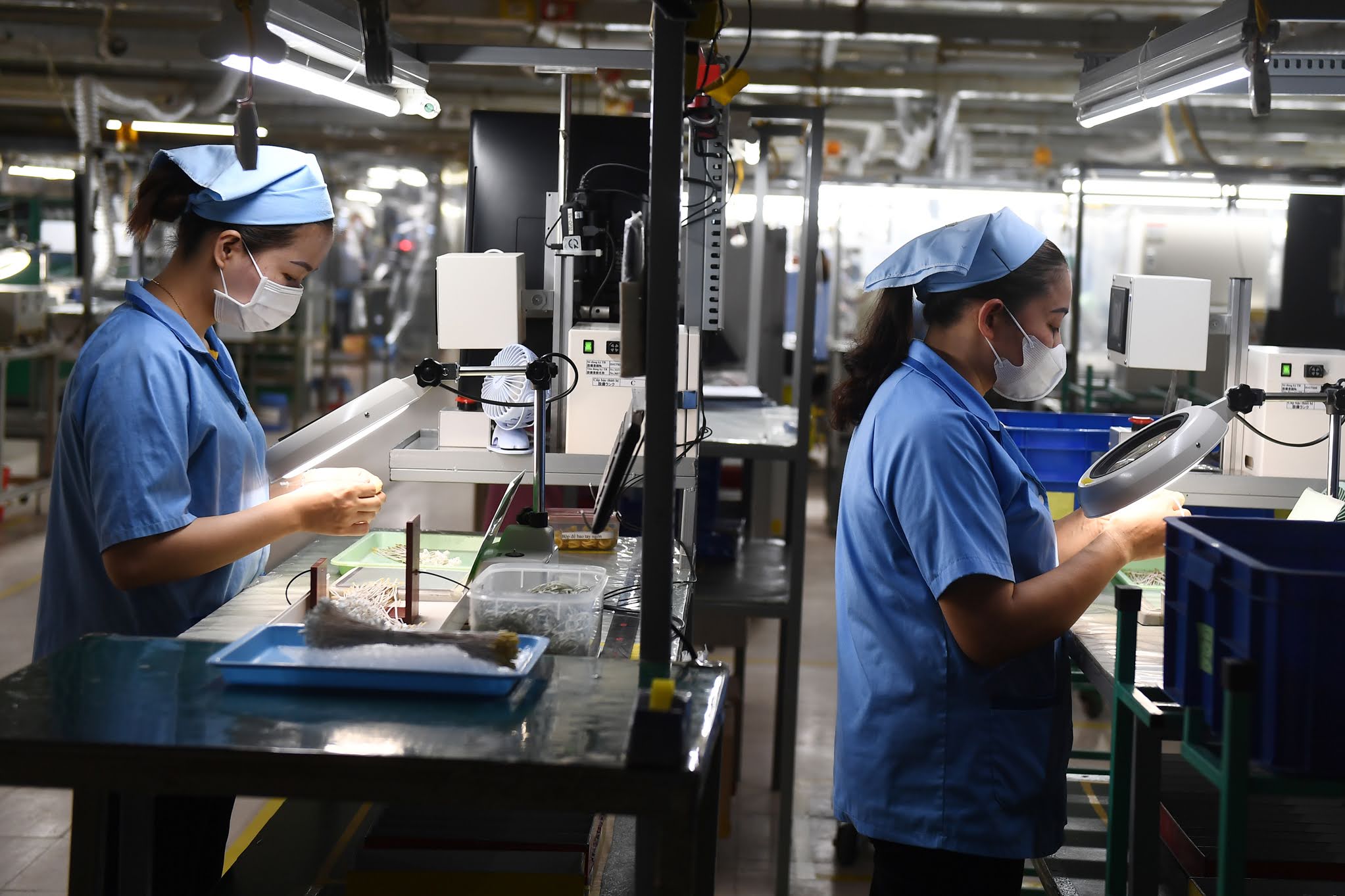 Công nghiệp chế biến, chế tạo là ngành dẫn đầu về số dự án mới trong 3 tháng đầu năm 2024. Ảnh: Hải Nguyễn 