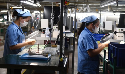 Công nghiệp chế biến, chế tạo là ngành dẫn đầu về số dự án mới trong 3 tháng đầu năm 2024. Ảnh: Hải Nguyễn 