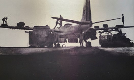 Trước năm 1954, Sân bay Điện Biên vốn là sân bay dã chiến của quân đội Pháp. Ảnh: Tư liệu Bảo tàng Chiến thắng lịch sử Điện Biên Phủ