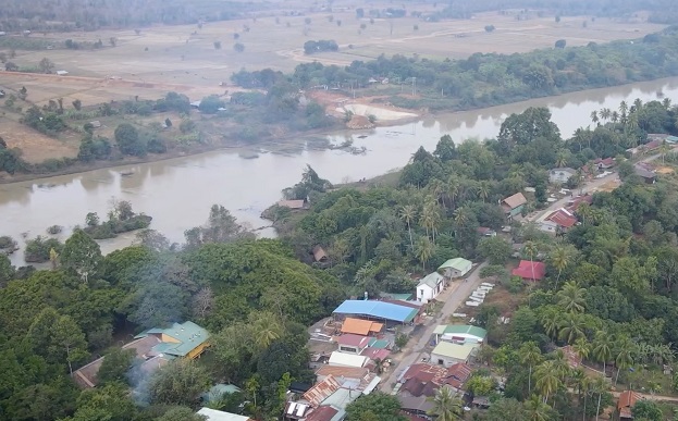 Một góc huyện Buôn Đôn nhìn từ trên cao. Ảnh: Bảo Trung