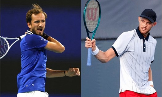 Daniil Medvedev gặp Nicolas Jarry tại tứ kết Miami Open 2024. Ảnh: ATP