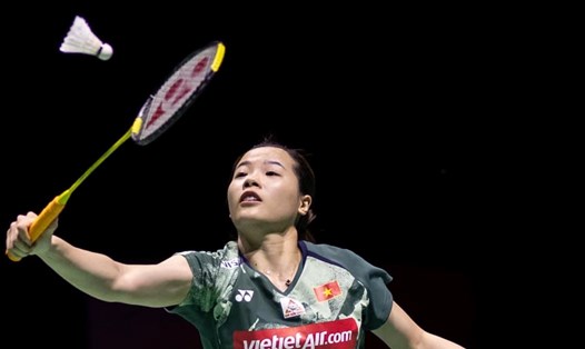 Tay vợt Nguyễn Thùy Linh. Ảnh: FBNV