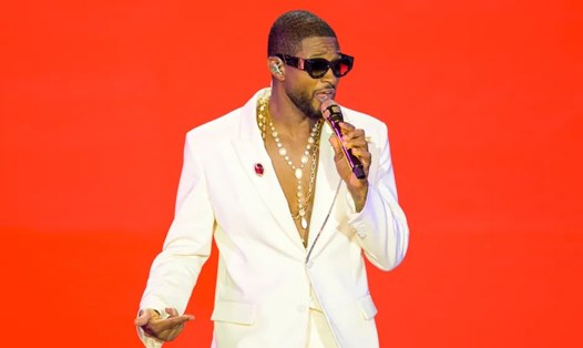 Ca sĩ R&B, nhạc sĩ và vũ công người Mỹ Usher. Ảnh: X