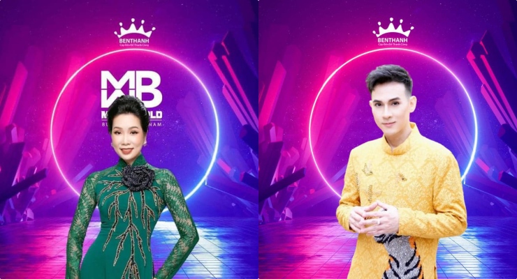 Hai giám khảo chính của cuộc thi. Ảnh: BTC.