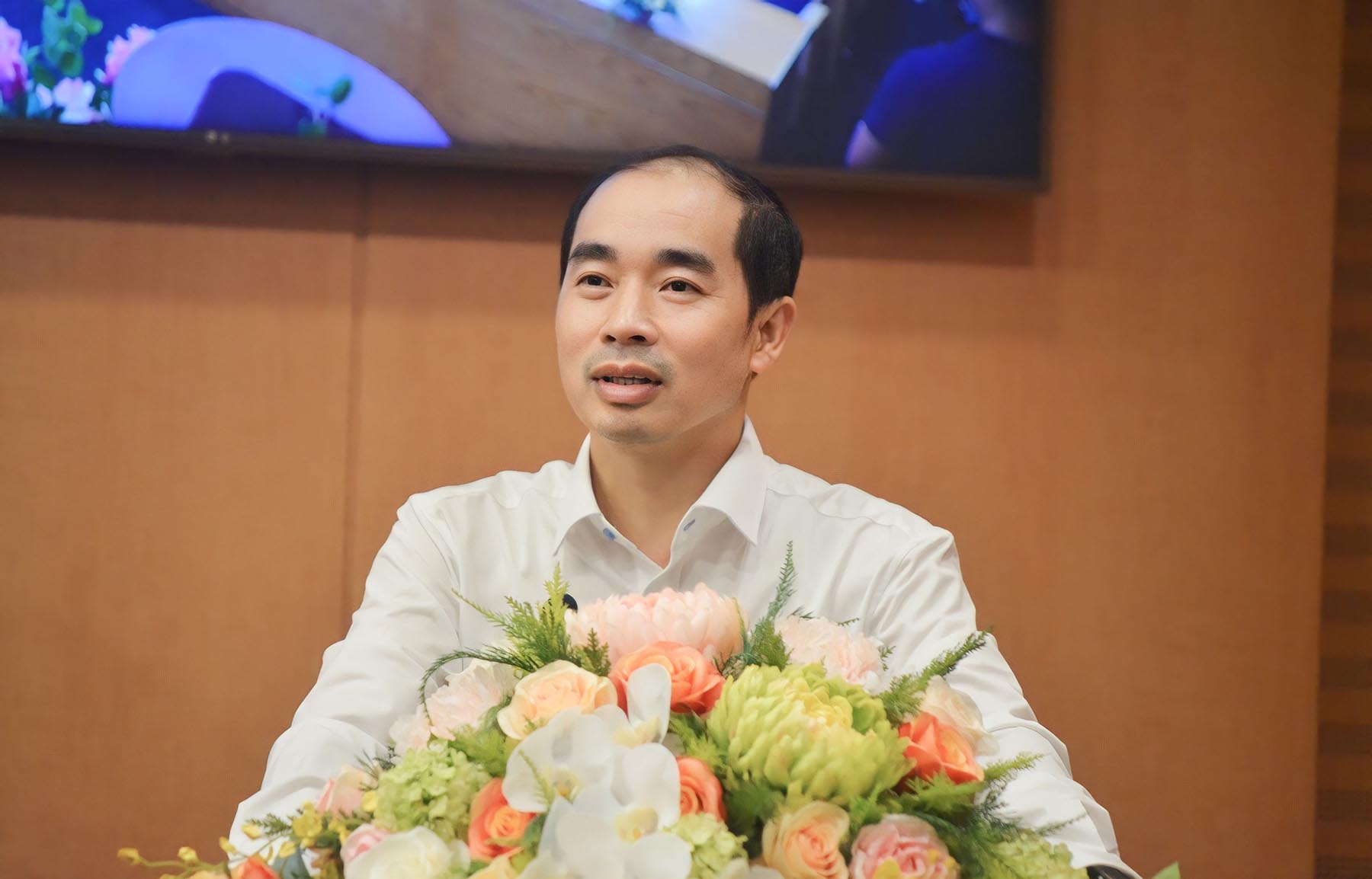 Ông Nguyễn Đình Hưng phụ trách điều hành Sở Y tế Hà Nội. Ảnh: Hanoi.gov.vn 