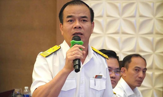 Ông Nguyễn Văn Viện - Phó Cục trưởng Cục Thuế Đồng Nai tại hội nghị gặp gỡ các doanh nghiệp FDI năm 2024. Ảnh: Hà Anh Chiến