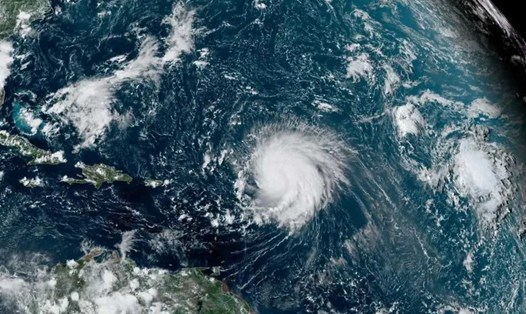 Mùa bão 2024 dự kiến có 25 cơn bão ở Đại Tây Dương. Ảnh: NOAA