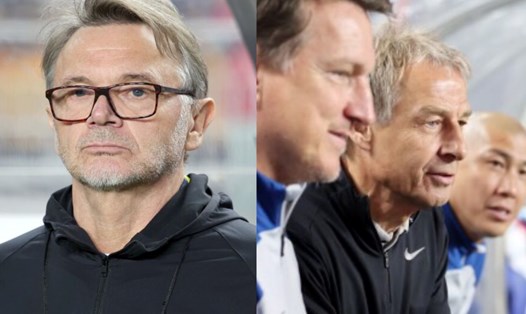 Huấn luyện viên Troussier và Klinsmann đều mất việc sau khoảng 1 năm dẫn dắt đội tuyển quốc gia. Ảnh: Isplus