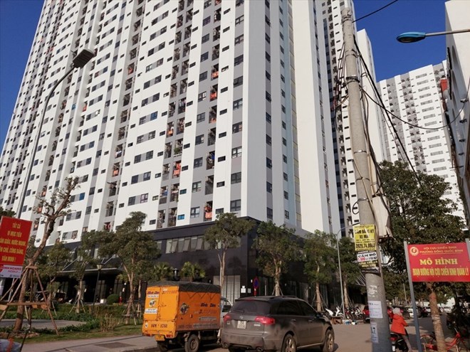 A social housing area in Hai Phong. Photo: Mai Chi
