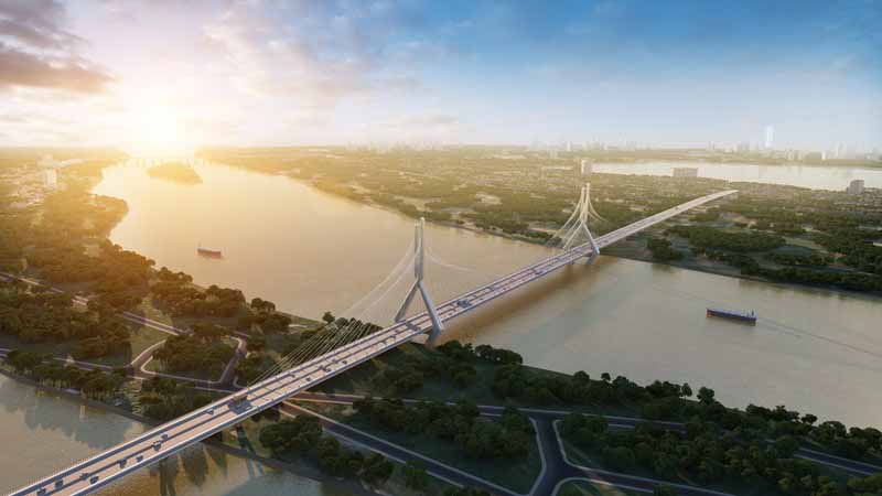Theo Sở Giao thông Vận tải Hà Nội, Dự án đầu tư xây dựng cầu Tứ Liên và đường từ cầu Tứ Liên đến cao tốc Hà Nội - Thái Nguyên có tổng chiều dài khoảng 11,5km, từ nút giao Nghi Tàm đến nút giao Vành đai 3 (cao tốc Hà Nội – Thái Nguyên). 