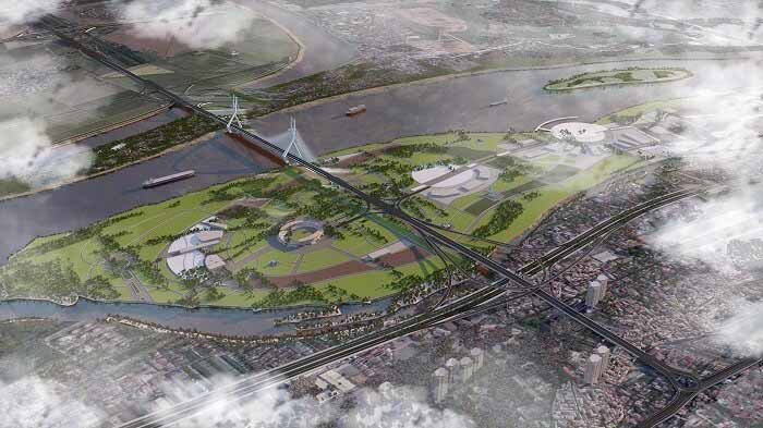 dự án xây dựng cầu Tứ Liên và đường từ cầu Tứ Liên đến cao tốc Hà Nội - Thái Nguyên là một trong những công trình giao thông trọng điểm của Hà Nội, thực hiện trong giai đoạn 2021-2025.
