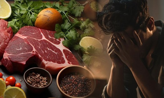 Ăn quá nhiều protein có thể dẫn đến đau tim và các vấn đề về tiêu hóa. Ảnh Ai - Thiện Nhân