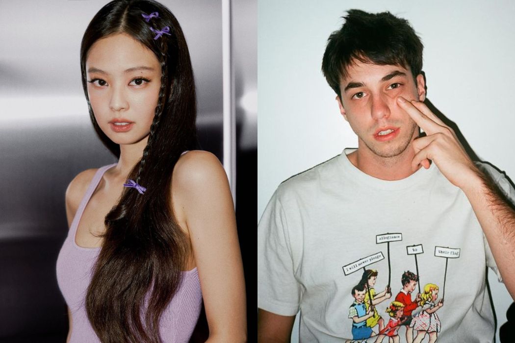 Jennie (Blackpink) và Matt Champion. Ảnh: Instagram
