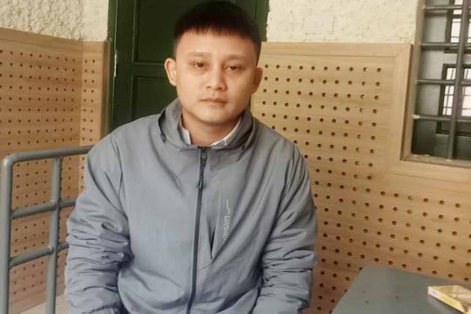 Đối tượng Thiệp bị khởi tố. Ảnh: Nguyễn Tạo.