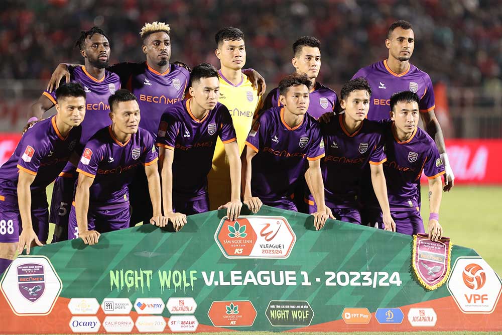 Tối 3.3, Bình Dương có chuyến làm khách đến sân của TPHCM ở lượt trận vòng 12 Night Wolf V.League 2023-2024.