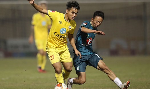 Thanh Hoá bất ngờ thua Hoàng Anh Gia Lai 1-2 tại sân nhà. Ảnh: VPF
