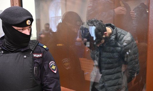 Nghi phạm Nazrimad Lutfulloi trong vụ tấn công khủng bố nhà hát Crocus City Hall. Ảnh: RIA Novosti