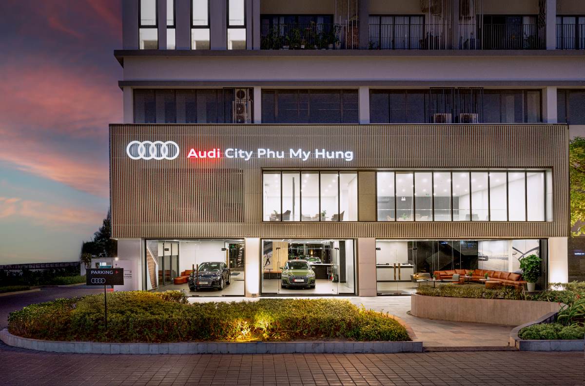 Audi City Phú Hưng chính thức đi vào hoạt động từ hôm 28.3. Ảnh: Audi Việt Nam